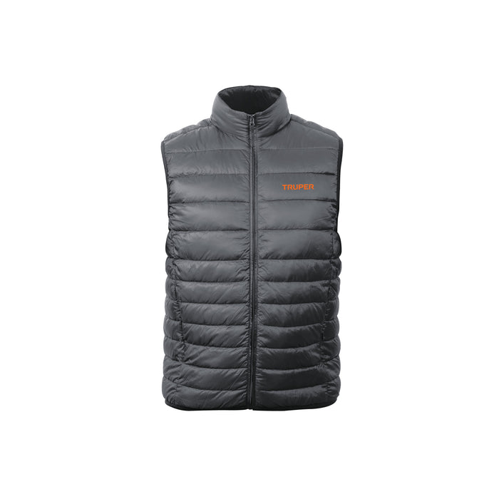 Chaleco de plumas ligero para hombre, gris, G, TRUPER