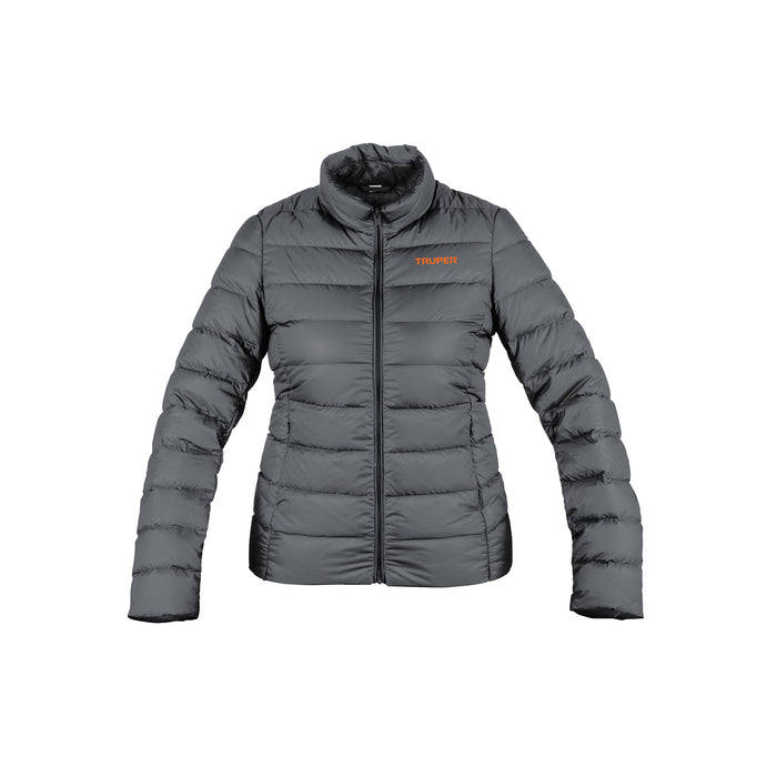 Chamarra de plumas ligera para mujer, gris, CH, TRUPER