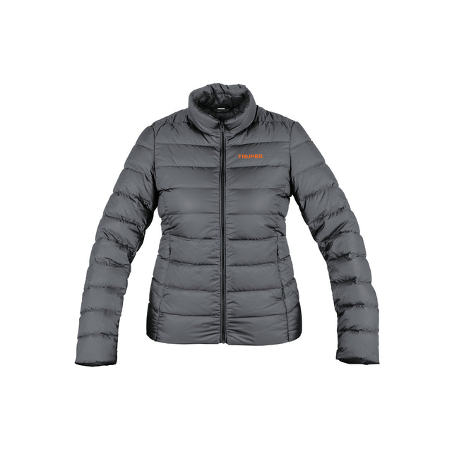 Chamarra de plumas ligera para mujer, gris, G, TRUPER
