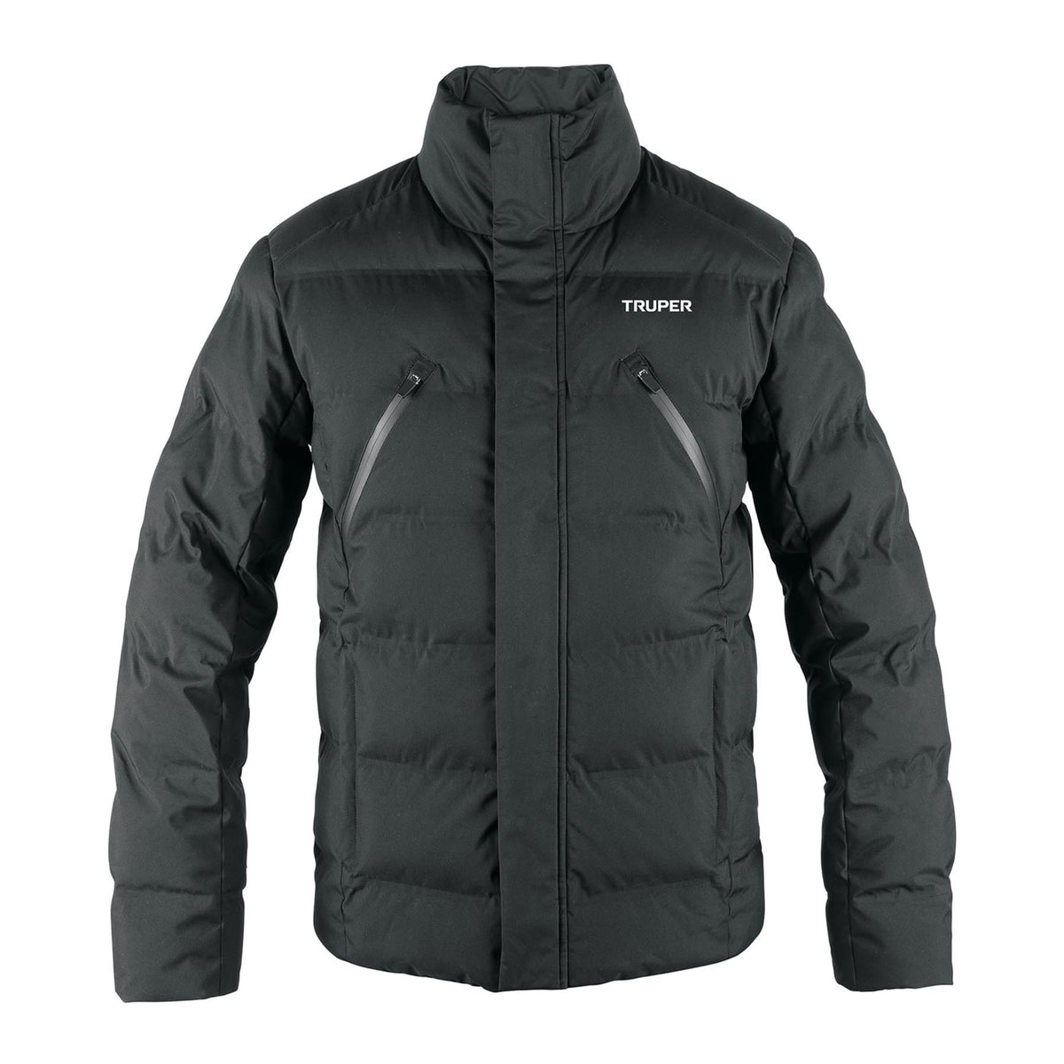 Chamarra acolchada térmica para hombre, negra, M, TRUPER