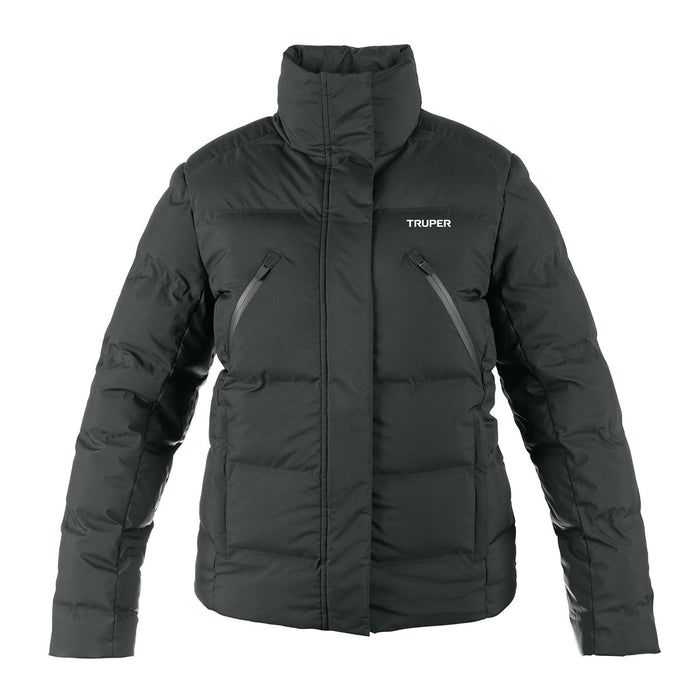 Chamarra acolchada térmica para mujer, negra, CH,TRUPER