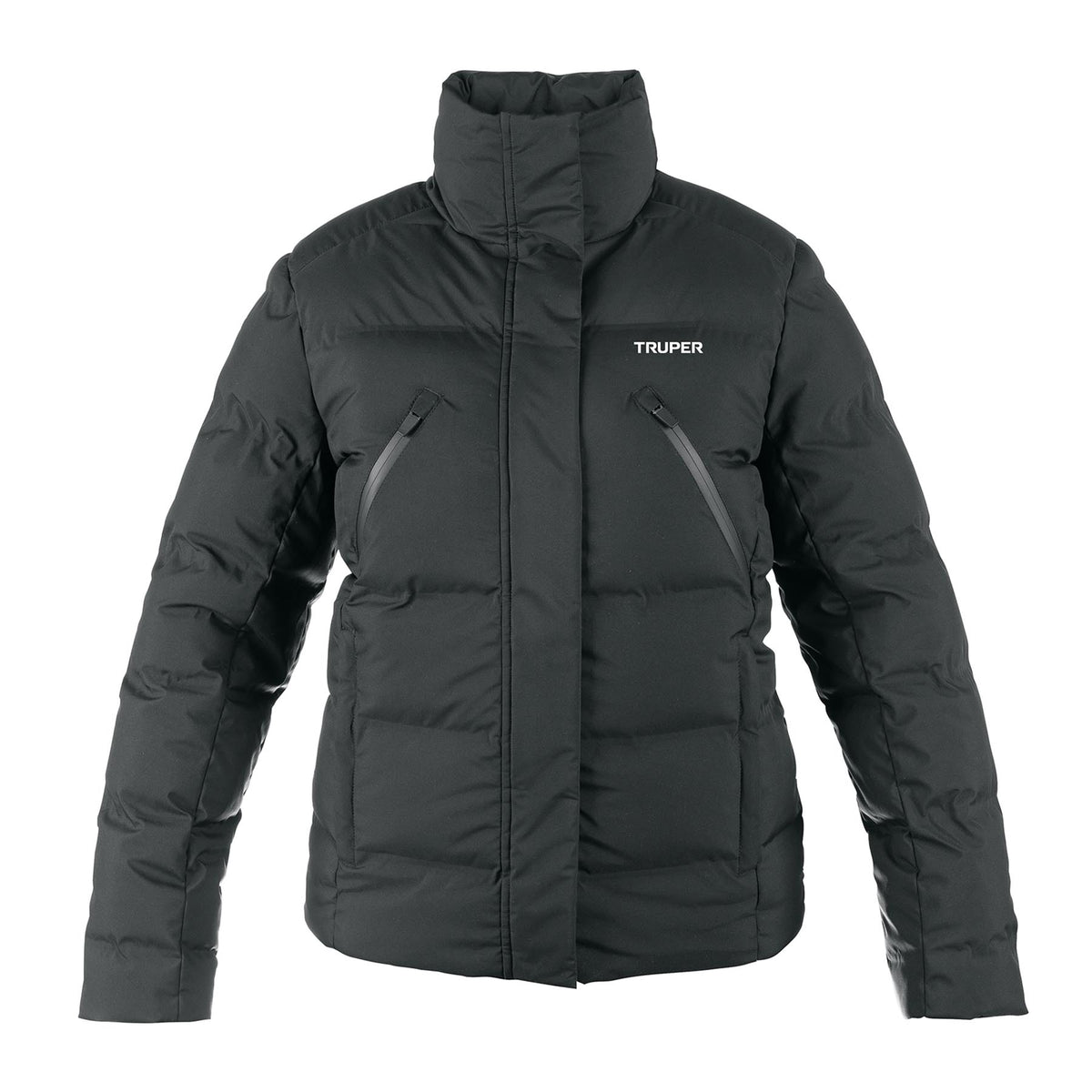 Chamarra acolchada térmica para mujer, negra, G, TRUPER