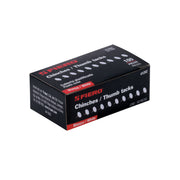 Caja con 100 chinches blancas, FIERO