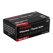 Caja con 100 chinches negras, FIERO