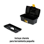 Caja para herramienta de 13' con compartimentos, PRETUL