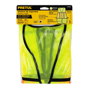 Chaleco de seguridad con cintas reflejantes, verde, PRETUL