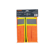 Chaleco de seguridad para arnés, alta visibilidad, naranja