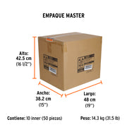 Chaleco seguridad reforzado azul con bolsas, M, EXPERT