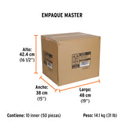 Chaleco seguridad reforzado negro con bolsas, M, EXPERT