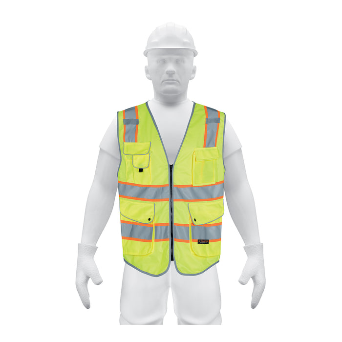 Chaleco de seguridad de alta visibilidad, amarillo,EG,EXPERT