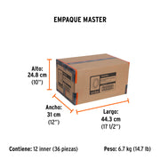 Rollo 5 m cinta antiderrapante transp. 25mm p/áreas húmedas