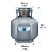 Cilindro portátil para gas LP, 6kg (13lb) FOSET