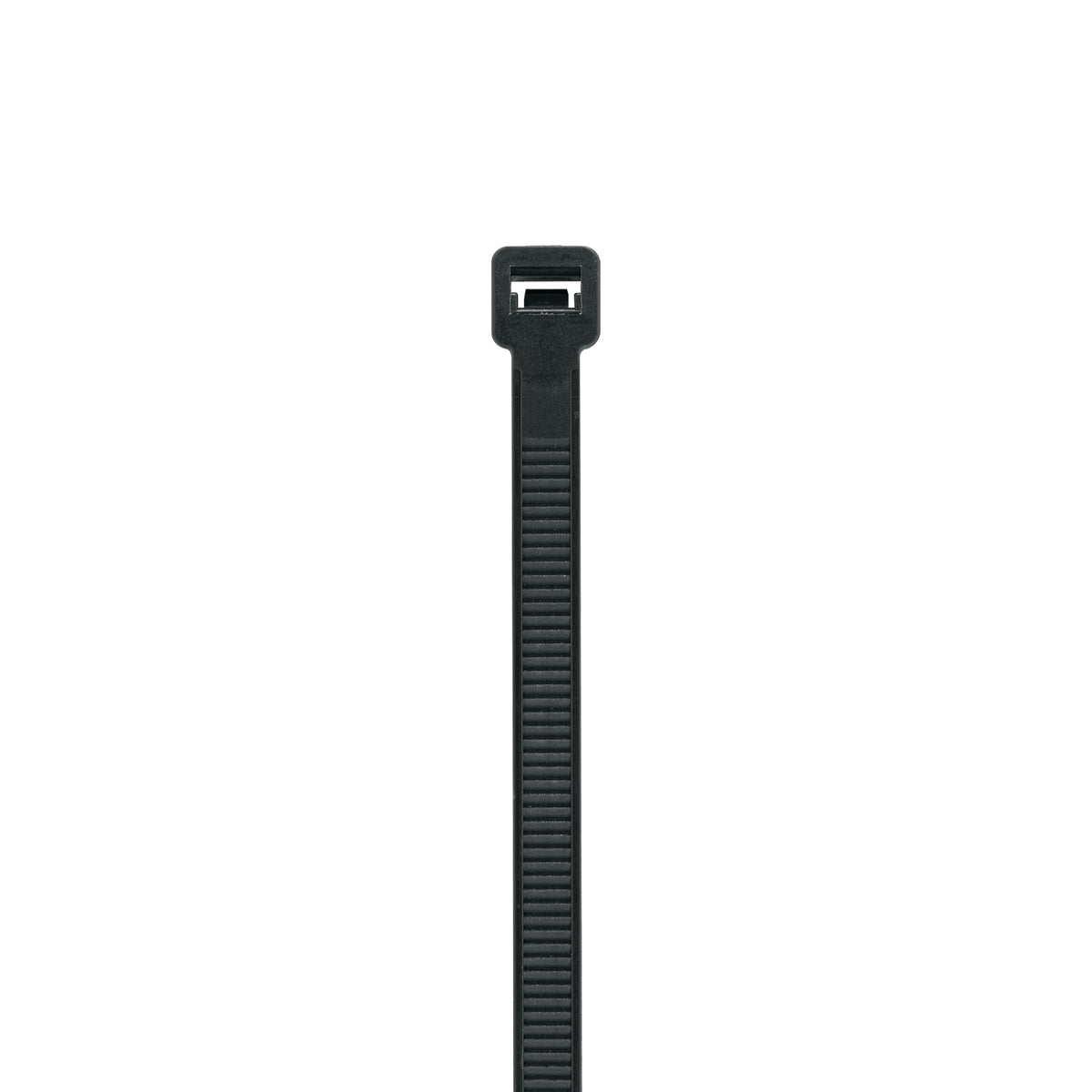 Bolsa con 10 cinchos plásticos 120 lb, 300 x 7.5 mm, negro