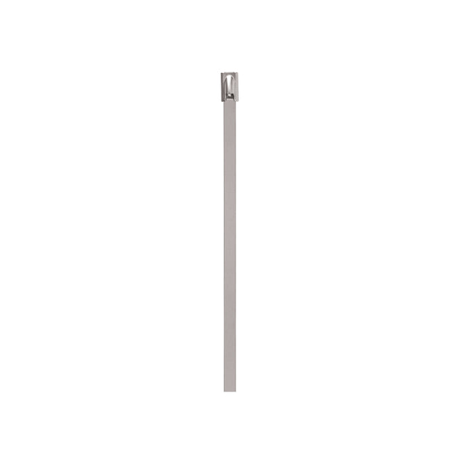 Bolsa con 10 cinchos de 29 cm,acero inoxidable,99 lb,VOLTECK