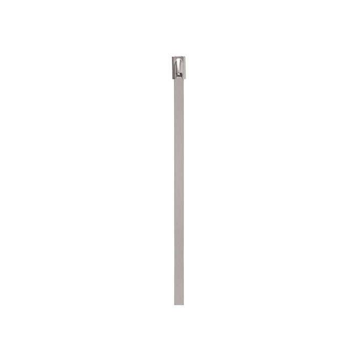 Bolsa con 10 cinchos de 29 cm,acero inoxidable,99 lb,VOLTECK