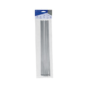 Bolsa con 10 cinchos de 36 cm,acero inoxidable,99 lb,VOLTECK