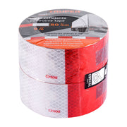 Rollo de 9 m x 2' de cinta reflejante de PVC, TRUPER