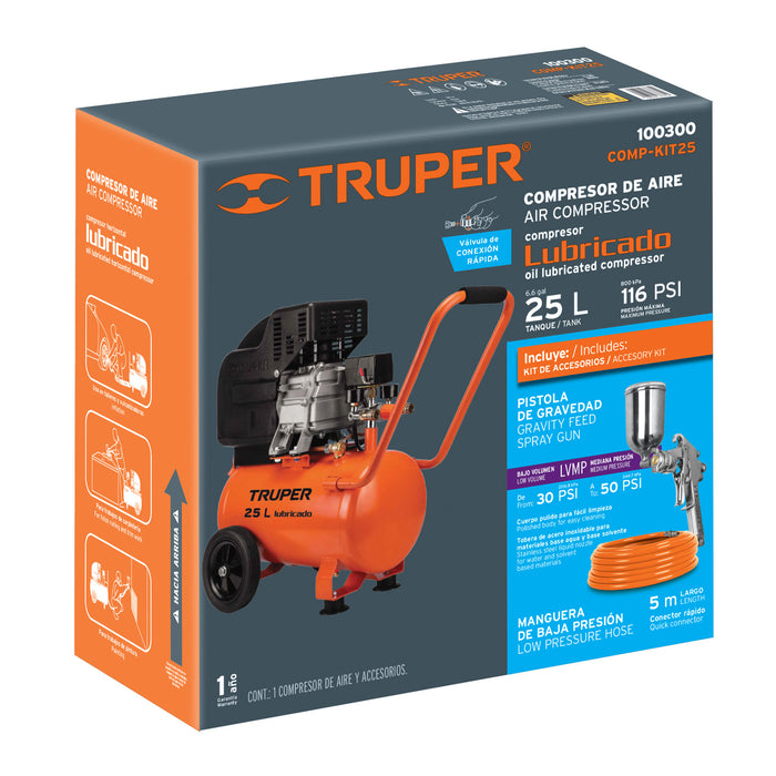 Caja de empaque de repuesto para COMP-KIT25, TRUPER