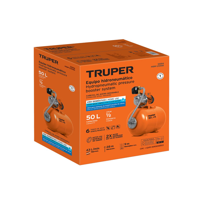 Caja de empaque de repuesto para HIDR-1/2X50, TRUPER