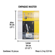 Caja de empaque de repuesto para MOT-6018P, PRETUL