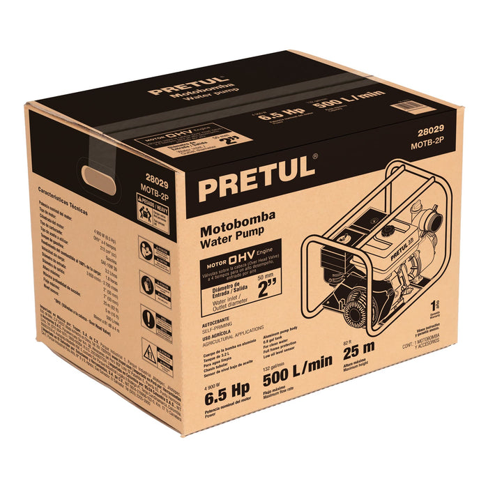 Caja de empaque de repuesto para MOTB-2P, PRETUL