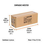 Caja con 2500 clavos calibre 16, 38 mm para CLNE-16, TRUPER