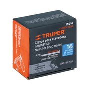 Caja con 2500 clavos calibre 16, 50 mm para CLNE-16, TRUPER