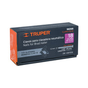 Caja con 5000 clavos calibre 18, 35 mm para CLNE-18, TRUPER