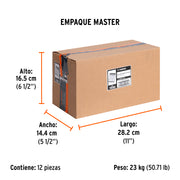Caja con 5000 clavos calibre 18, 45 mm para CLNE-18, TRUPER
