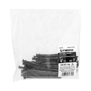 Bolsa con 1 kg de clavos para concreto negros 4', FIERO