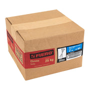 Kilo de clavo estándar 3' con cabeza en caja de 25 kg, FIERO