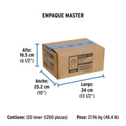 Check para regulador de 1/4' X 1/4' para gas, FOSET
