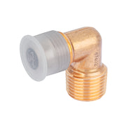Codo terminal a 90° de latón 1/2 x 1/2', FOSET