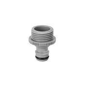 Conector 3/4' rápido macho de ABS, sistema click, TRUPER