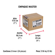 Caja con 500 clavillos dorados de 17 mm, FIERO