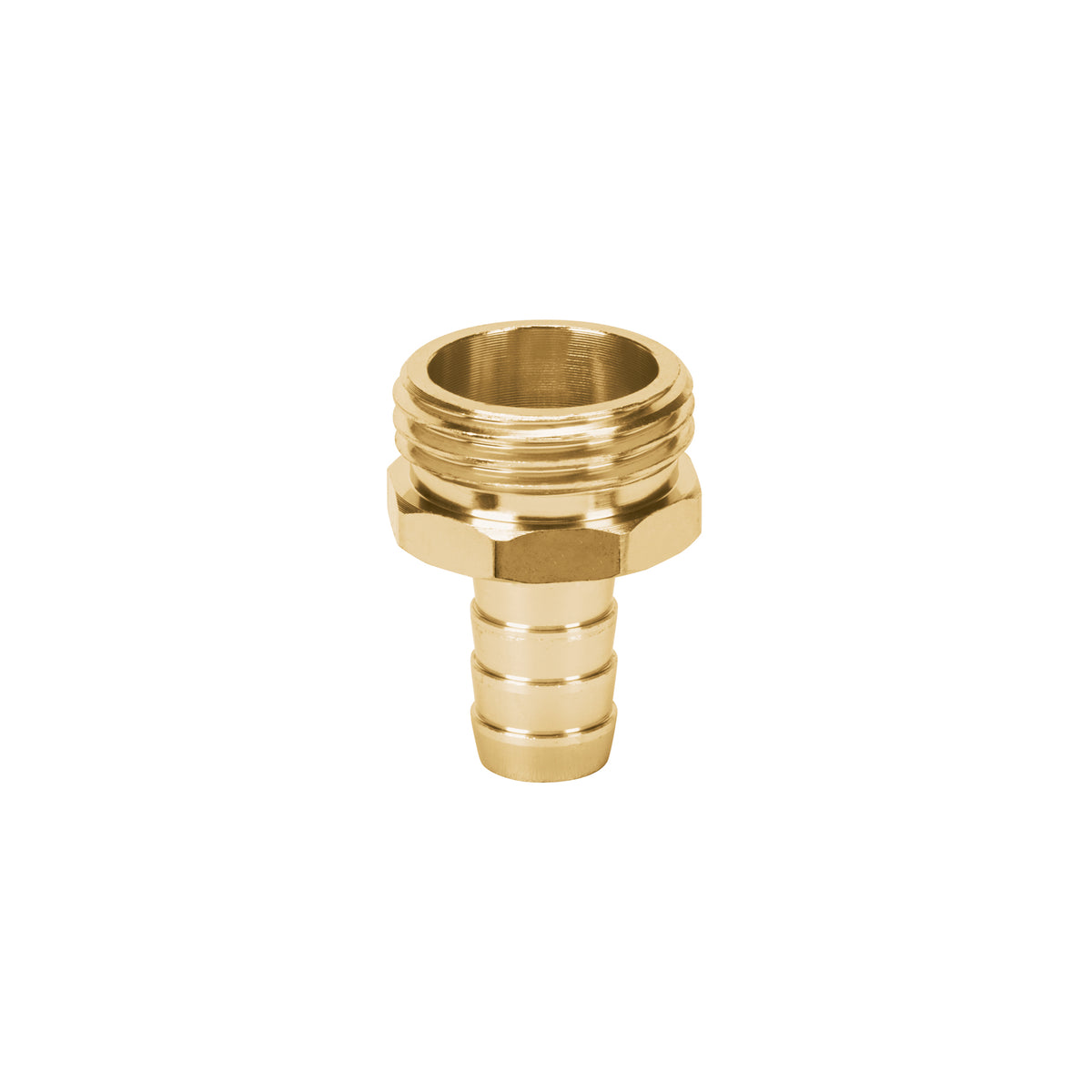 Conector 1/2' macho de aluminio, TRUPER