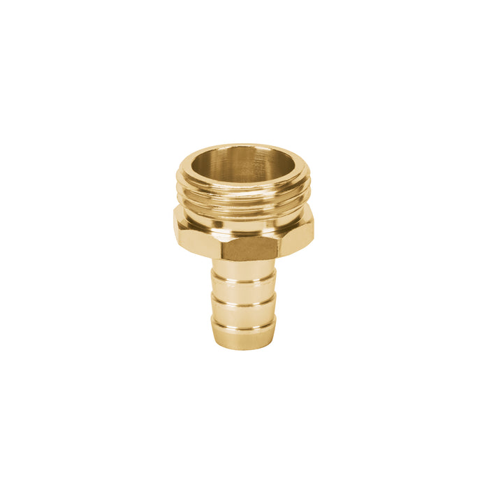 Conector 1/2' macho de aluminio, TRUPER