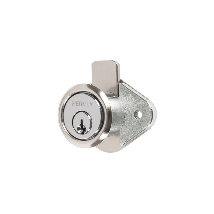 Cerradura para mueble, modelo 21, cromo, HERMEX