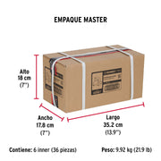 Cerradura para mueble, modelo 25, latón, HERMEX