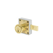 Cerradura para mueble, modelo 26, latón, HERMEX