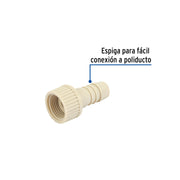 Adaptador hembra movible de polipropileno 3/4' x 3/4', FOSET