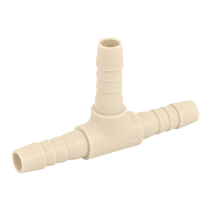 Tee inserción 3/8' de polipropileno, FOSET