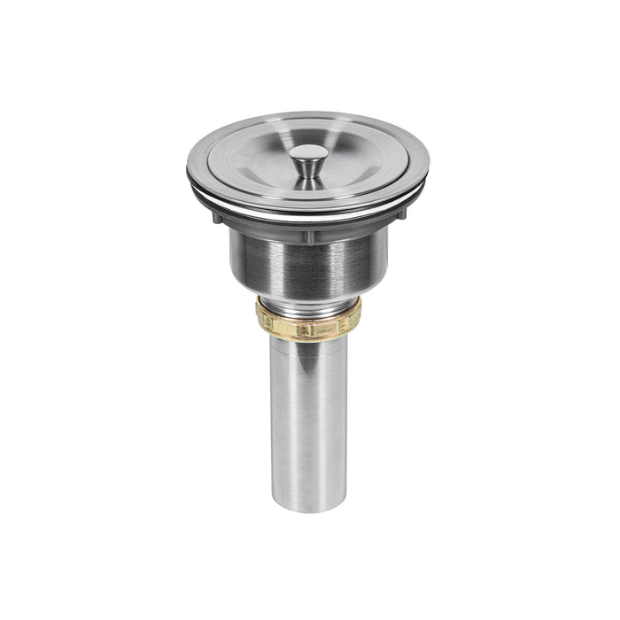 Contracanasta 3-1/2' inox, cuerpo profundo,con tapa, RIVIERA