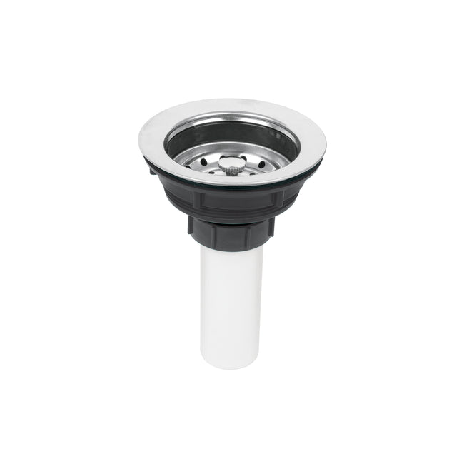 Contracanasta 3-1/2' inox, tubo plástico, FOSET