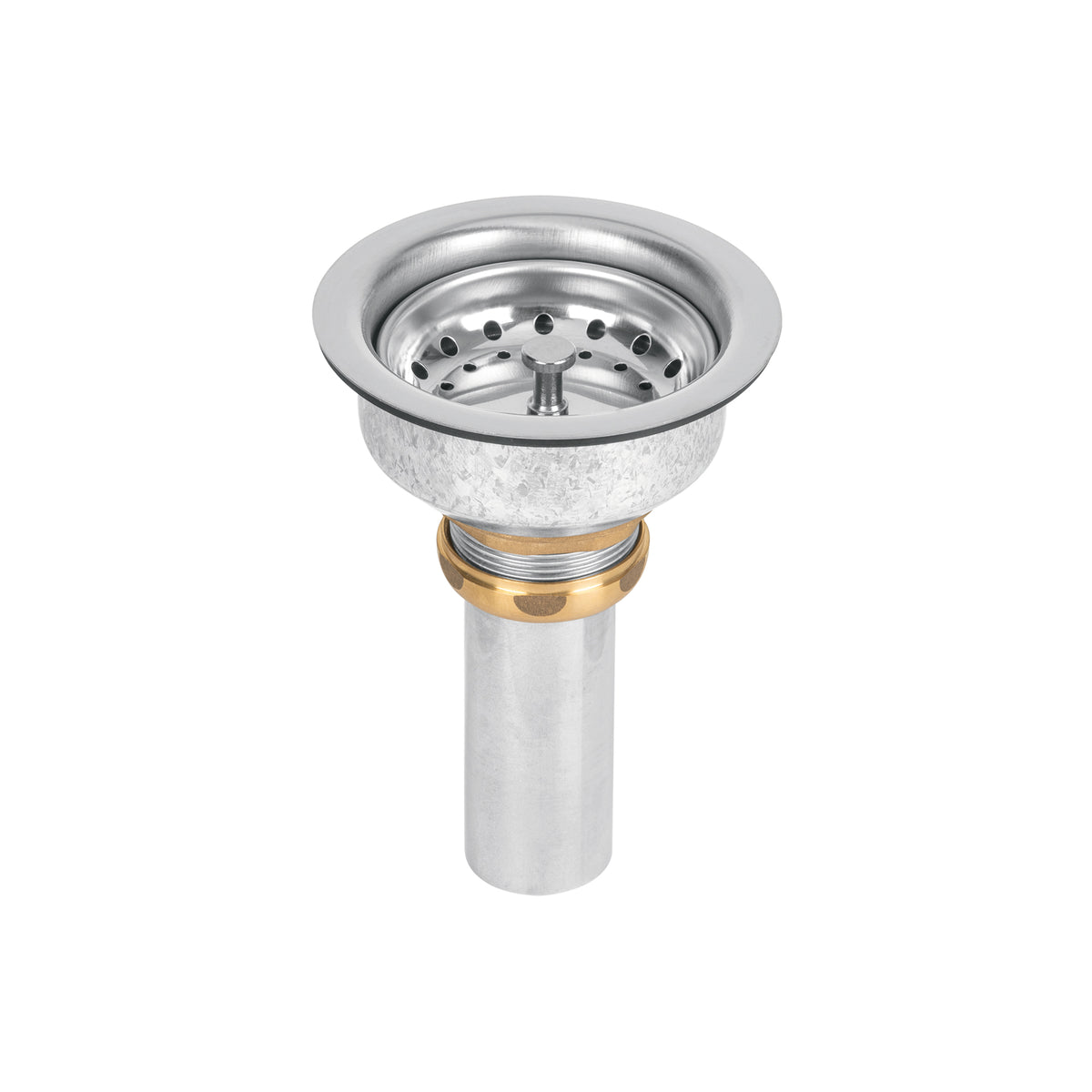 Contracanasta 3-1/2' inox, instala-fácil, tubo inox, FOSET
