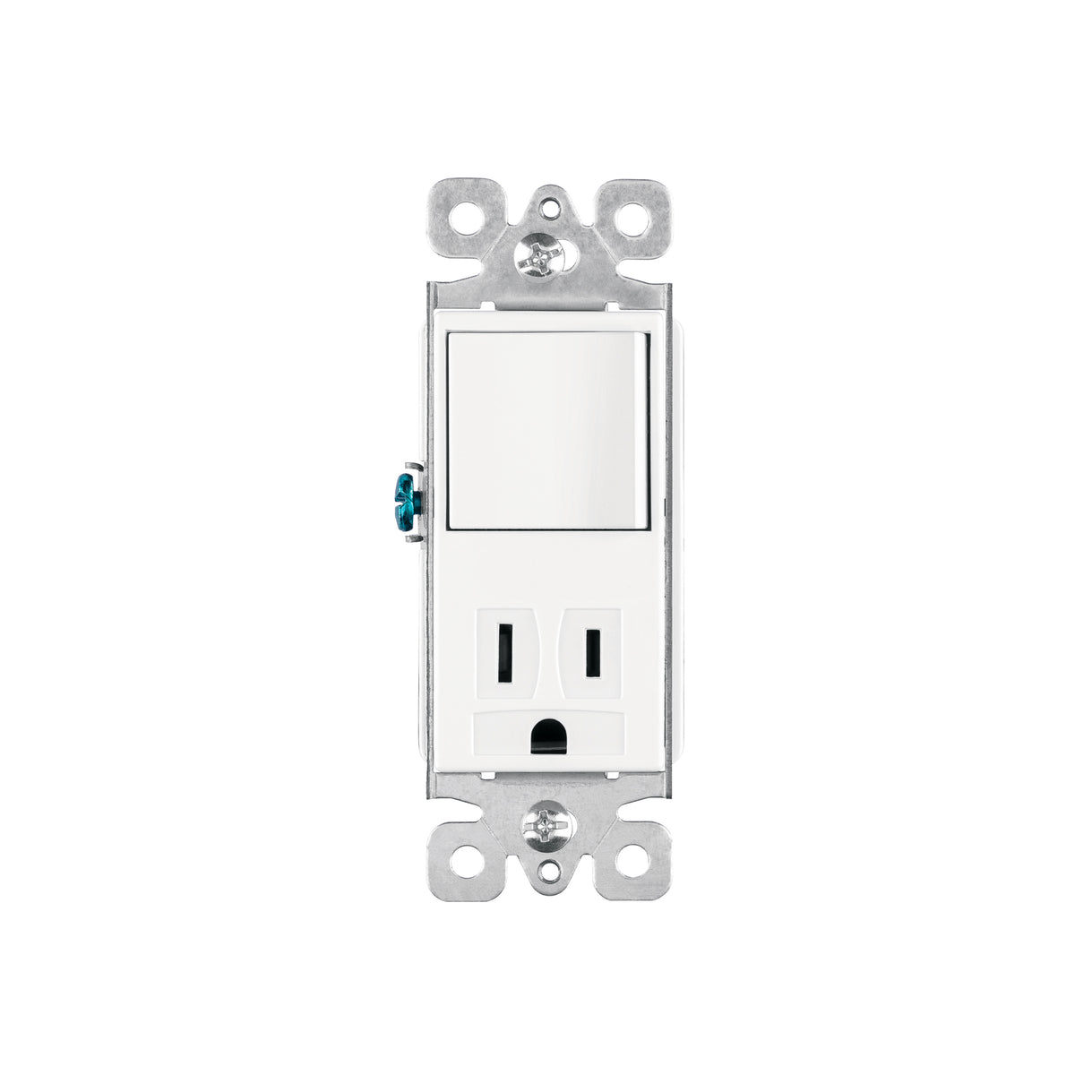 Interruptor-contacto, 2 polos + tierra, Classic, VOLTECK