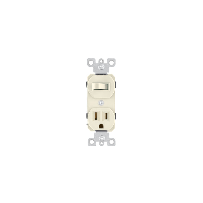 Interruptor de palanca con contacto, Standard, marfil