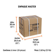 Brocasierra diamante 1-3/8' borde continuo, TRUPER