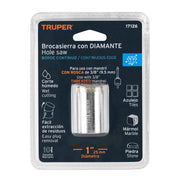 Brocasierra diamante 1' borde continuo, TRUPER