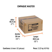Brocasierra diamante 2-1/8' borde continuo, TRUPER